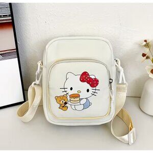 Hello Kitty Crossbody Bag – Large Capacity Shoulder & Phone Bag, Cute Car